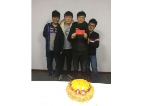 Strontium Chuangda Automation People Share Cakes and Dreams (November)